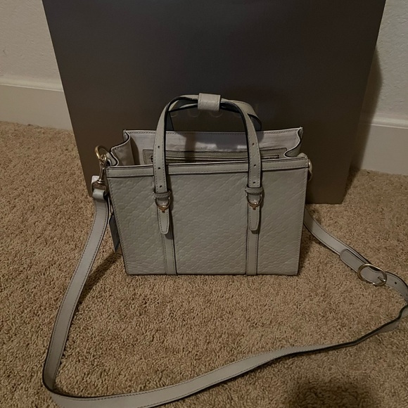 Micro Guccisima 2-way box tote bag.  Box is not included. - Picture 2 of 10